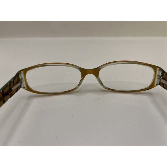 Ellen Tracy Eyeglasses Designer Frames Only Brown 52-16-130 - Picture 6 of 6